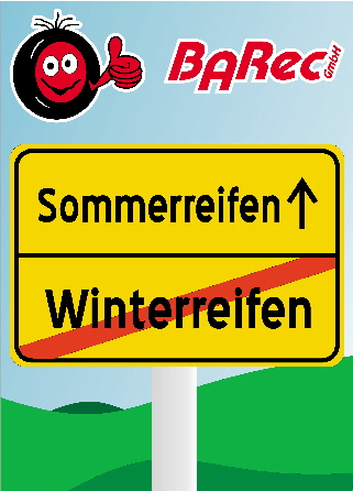 Plakat Sommerreifen